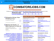 Tablet Screenshot of coimbatorejobs.com